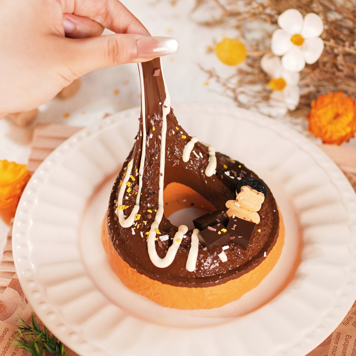 Mellojoy - 【3 PER PERSON!!!】Cloudy Frosting Donut Series【Please NOTE the LETTERS or NUMS after purchase !!!】