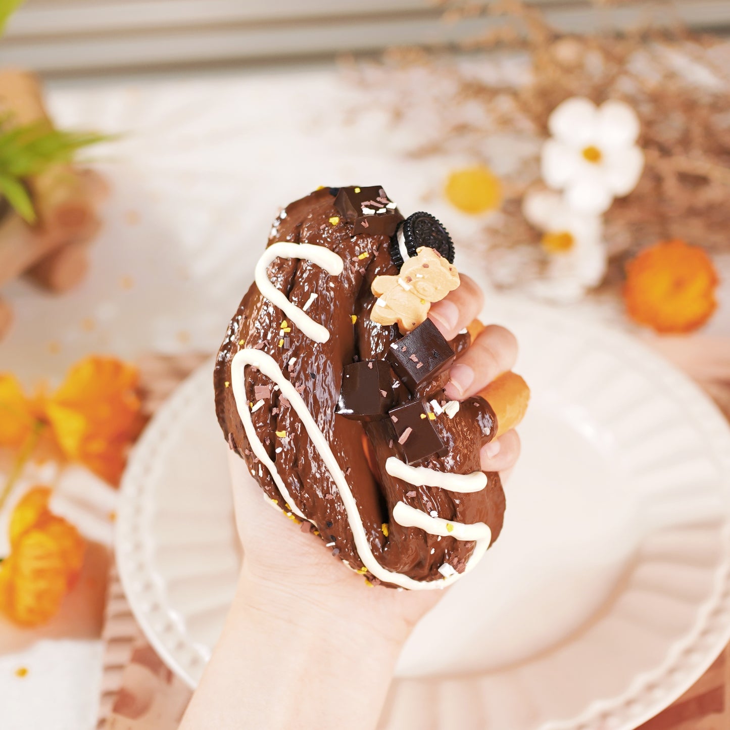 Mellojoy - 【3 PER PERSON!!!】Cloudy Frosting Donut Series【Please NOTE the LETTERS or NUMS after purchase !!!】