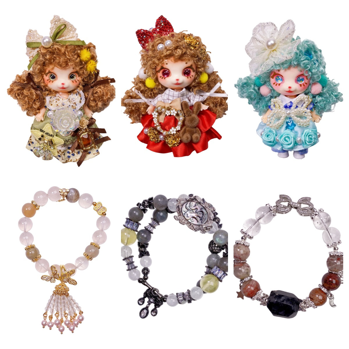 DIY JOJO Handmade Bracelet Accessories -Second edition:Summer Foam Serenade