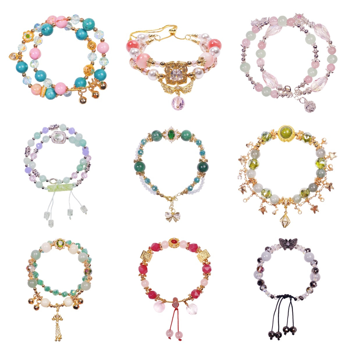 DIY JOJO Handmade Bracelet Accessories -Second edition:Summer Foam Serenade